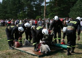 10 lipca 2011 Aleksandrów - Powiatowe zawody strażackie