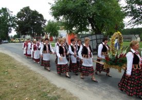 28.08.2011 Dożynki Parafialno-Gminne i pożegnanie Ks. Proboszcza Ireneusza Fedec 