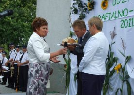 28.08.2011 Dożynki Parafialno-Gminne i pożegnanie Ks. Proboszcza Ireneusza Fedec 