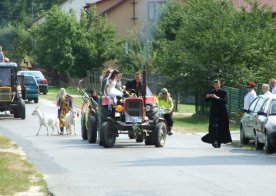 28.08.2011 Dożynki Parafialno-Gminne i pożegnanie Ks. Proboszcza Ireneusza Fedec 