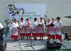 28.08.2011 Dożynki Parafialno-Gminne i pożegnanie Ks. Proboszcza Ireneusza Fedec 