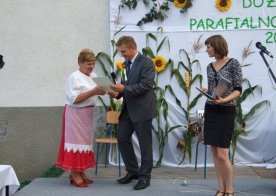 28.08.2011 Dożynki Parafialno-Gminne i pożegnanie Ks. Proboszcza Ireneusza Fedec 