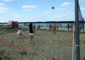 22.08.2011 Puchar Wójta w siatkówce plażowej