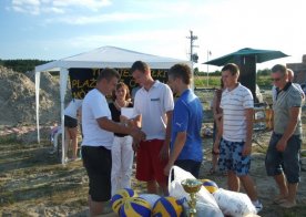 22.08.2011 Puchar Wójta w siatkówce plażowej