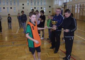 UKS Sprint - Gimnazjalny Turniej Piłki Nożnej o Puchar Dyrektora Szkoły w Majdanie Starym 2010r