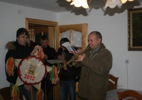 Gminna Orkiestra Dęta kolędowanie 2012