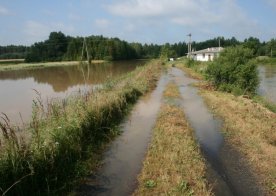 Powódź w Biszczy 09.07.2012r.