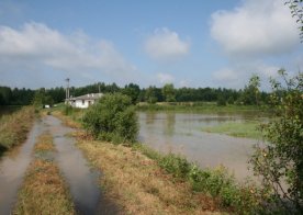 Powódź w Biszczy 09.07.2012r.