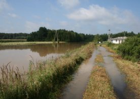 Powódź w Biszczy 09.07.2012r.