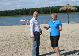 Puchar Wójta w siatkówce plażowej Biszcza - Żary 2012