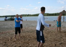 Puchar Wójta w siatkówce plażowej Biszcza - Żary 2012