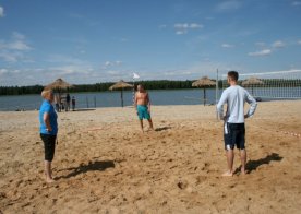 Puchar Wójta w siatkówce plażowej Biszcza - Żary 2012