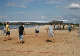 Puchar Wójta w siatkówce plażowej Biszcza - Żary 2012