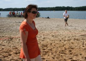 Puchar Wójta w siatkówce plażowej Biszcza - Żary 2012