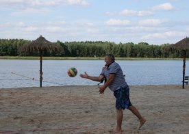 Puchar Wójta w siatkówce plażowej Biszcza - Żary 2012