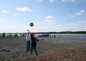 Puchar Wójta w siatkówce plażowej Biszcza - Żary 2012