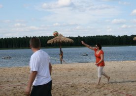 Puchar Wójta w siatkówce plażowej Biszcza - Żary 2012