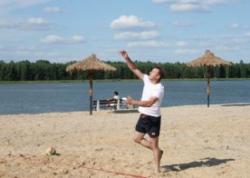 Puchar Wójta w siatkówce plażowej Biszcza - Żary 2012