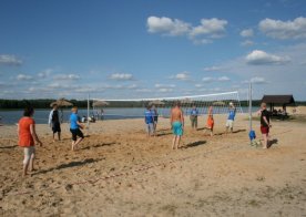 Puchar Wójta w siatkówce plażowej Biszcza - Żary 2012