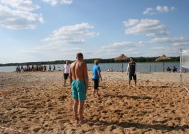 Puchar Wójta w siatkówce plażowej Biszcza - Żary 2012