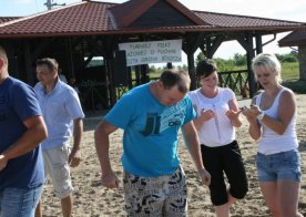 Puchar Wójta w siatkówce plażowej Biszcza - Żary 2012