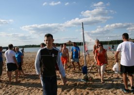 Puchar Wójta w siatkówce plażowej Biszcza - Żary 2012