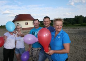 Puchar Wójta w siatkówce plażowej Biszcza - Żary 2012