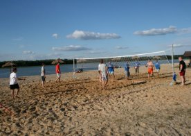 Puchar Wójta w siatkówce plażowej Biszcza - Żary 2012