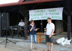 Puchar Wójta w siatkówce plażowej Biszcza - Żary 2012