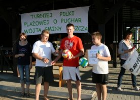 Puchar Wójta w siatkówce plażowej Biszcza - Żary 2012