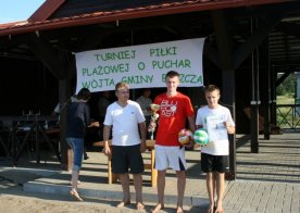 Puchar Wójta w siatkówce plażowej Biszcza - Żary 2012