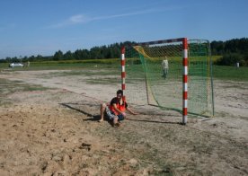 Turniej o Tytuł Mistrza Gminy Biszcza w Nożnej Piłce Plażowej. Zbiornik Wodny Biszcza-Żary 2012