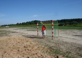 Turniej o Tytuł Mistrza Gminy Biszcza w Nożnej Piłce Plażowej. Zbiornik Wodny Biszcza-Żary 2012