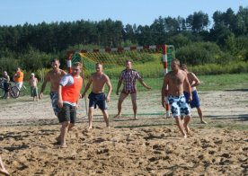 Turniej o Tytuł Mistrza Gminy Biszcza w Nożnej Piłce Plażowej. Zbiornik Wodny Biszcza-Żary 2012