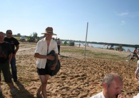 Turniej o Tytuł Mistrza Gminy Biszcza w Nożnej Piłce Plażowej. Zbiornik Wodny Biszcza-Żary 2012