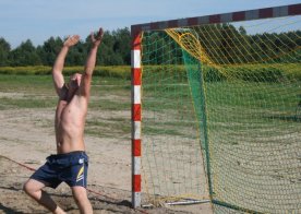 Turniej o Tytuł Mistrza Gminy Biszcza w Nożnej Piłce Plażowej. Zbiornik Wodny Biszcza-Żary 2012