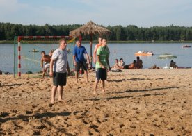 Turniej o Tytuł Mistrza Gminy Biszcza w Nożnej Piłce Plażowej. Zbiornik Wodny Biszcza-Żary 2012