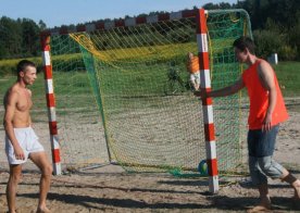 Turniej o Tytuł Mistrza Gminy Biszcza w Nożnej Piłce Plażowej. Zbiornik Wodny Biszcza-Żary 2012