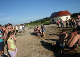 Turniej o Tytuł Mistrza Gminy Biszcza w Nożnej Piłce Plażowej. Zbiornik Wodny Biszcza-Żary 2012