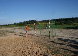 Turniej o Tytuł Mistrza Gminy Biszcza w Nożnej Piłce Plażowej. Zbiornik Wodny Biszcza-Żary 2012