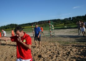 Turniej o Tytuł Mistrza Gminy Biszcza w Nożnej Piłce Plażowej. Zbiornik Wodny Biszcza-Żary 2012