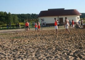 Turniej o Tytuł Mistrza Gminy Biszcza w Nożnej Piłce Plażowej. Zbiornik Wodny Biszcza-Żary 2012