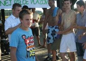 Turniej o Tytuł Mistrza Gminy Biszcza w Nożnej Piłce Plażowej. Zbiornik Wodny Biszcza-Żary 2012