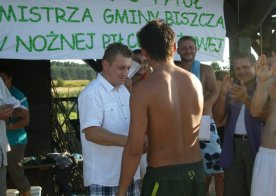 Turniej o Tytuł Mistrza Gminy Biszcza w Nożnej Piłce Plażowej. Zbiornik Wodny Biszcza-Żary 2012