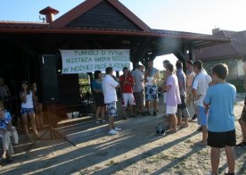 Turniej o Tytuł Mistrza Gminy Biszcza w Nożnej Piłce Plażowej. Zbiornik Wodny Biszcza-Żary 2012