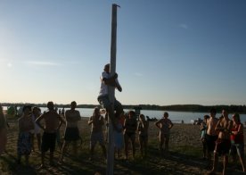 Turniej o Tytuł Mistrza Gminy Biszcza w Nożnej Piłce Plażowej. Zbiornik Wodny Biszcza-Żary 2012