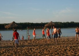 Turniej o Tytuł Mistrza Gminy Biszcza w Nożnej Piłce Plażowej. Zbiornik Wodny Biszcza-Żary 2012