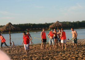 Turniej o Tytuł Mistrza Gminy Biszcza w Nożnej Piłce Plażowej. Zbiornik Wodny Biszcza-Żary 2012