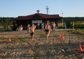 Turniej o Tytuł Mistrza Gminy Biszcza w Nożnej Piłce Plażowej. Zbiornik Wodny Biszcza-Żary 2012