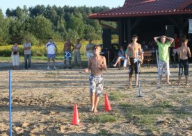 Turniej o Tytuł Mistrza Gminy Biszcza w Nożnej Piłce Plażowej. Zbiornik Wodny Biszcza-Żary 2012